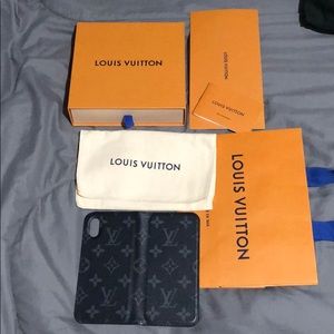 Louis Vuitton iPhone X folio case